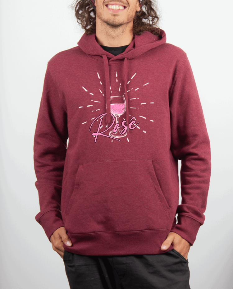 Sweat Homme Bordeau ROSE