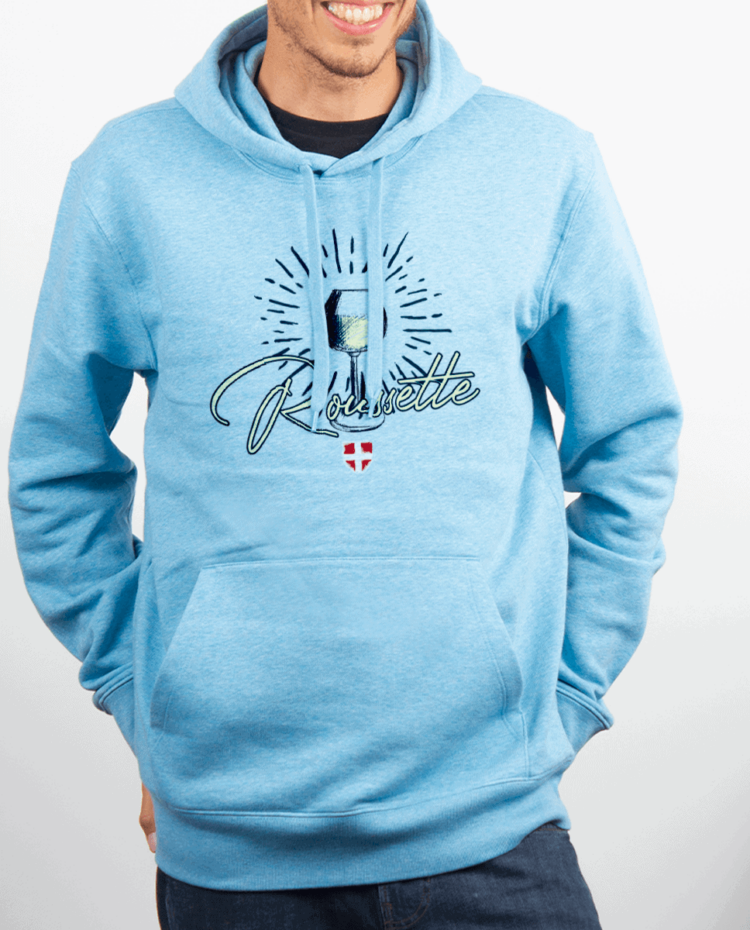 Sweat homme Bleu ciel ROUSSETTE