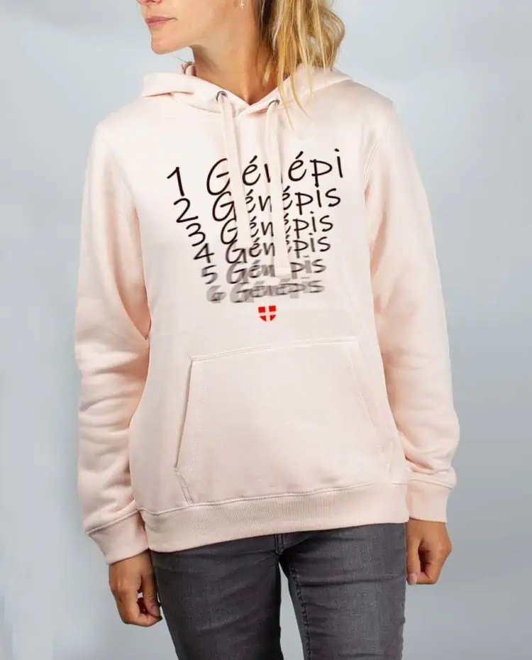 Sweat rose femme 1 2 3 Genepi