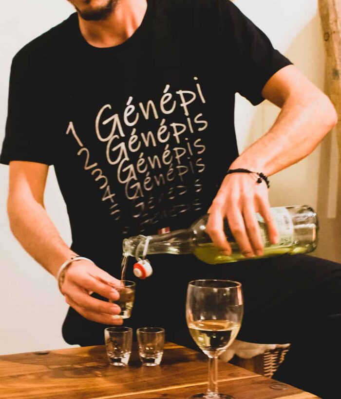 t shirt homme genepi