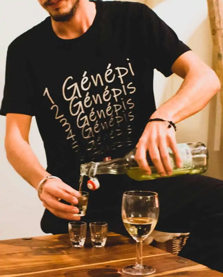 t shirt homme genepi