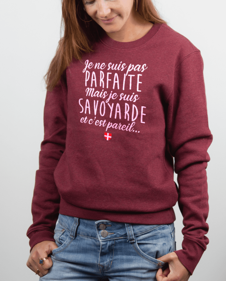 Pull Femme Bordeau Parfaite Savoyarde