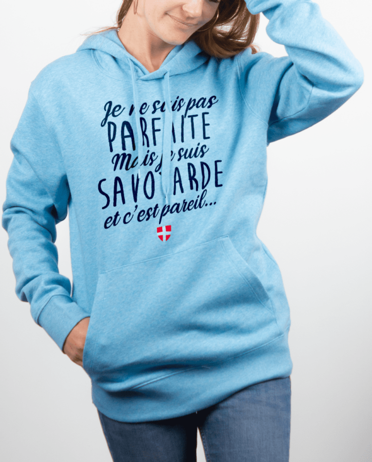 Sweat Femme Bleu Ciel Parfaite Savoyarde