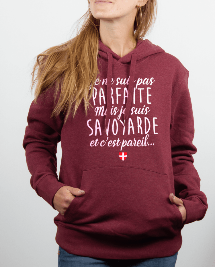 Sweat Femme Bordeau Parfaite Savoyarde