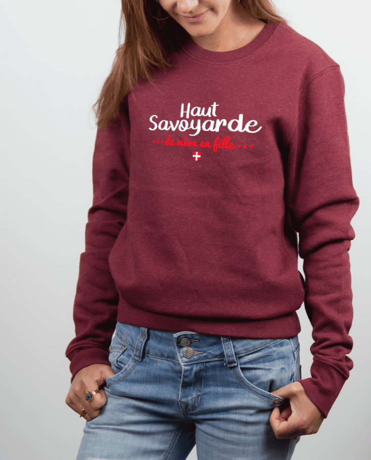 Pull Femme Bordeau