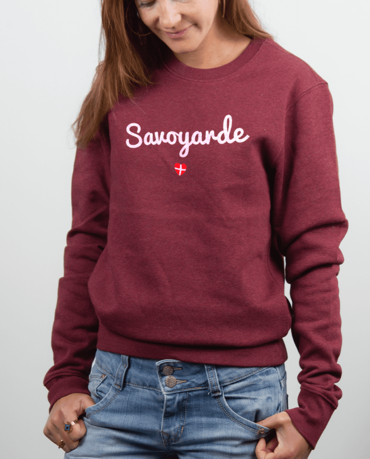 Pull Femme Bordeau Savoyarde