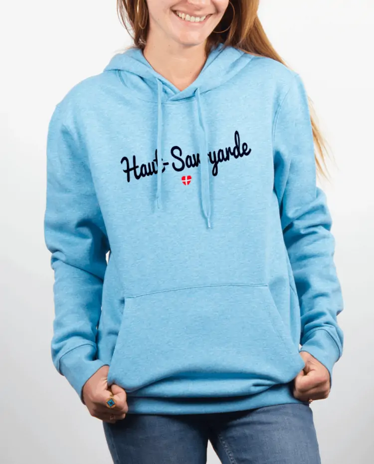Sweat Femme Bleu Ciel Haut savoyarde