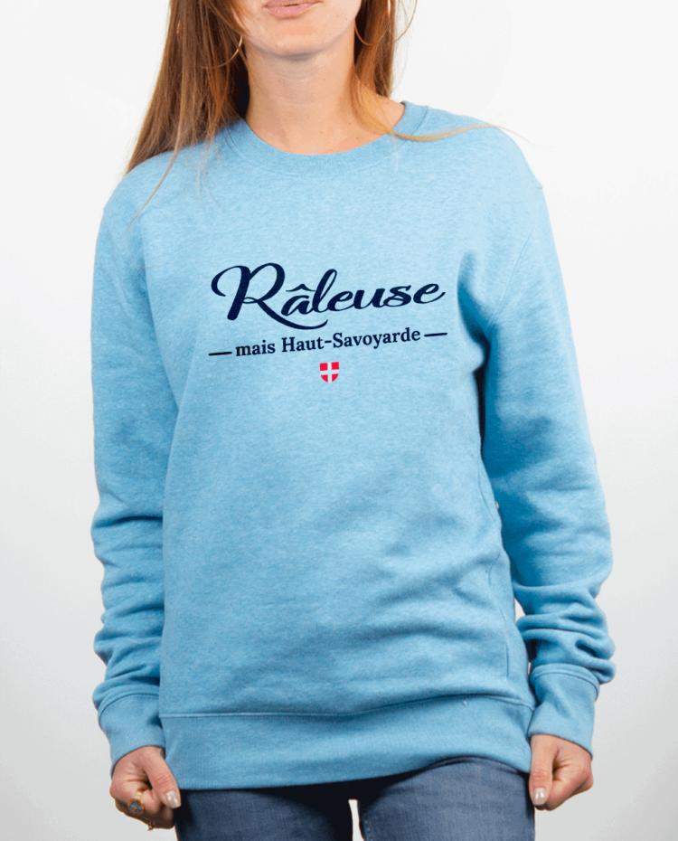 Pull Femme Bleu Ciel RALEUSE HAUT SAVOYARDE