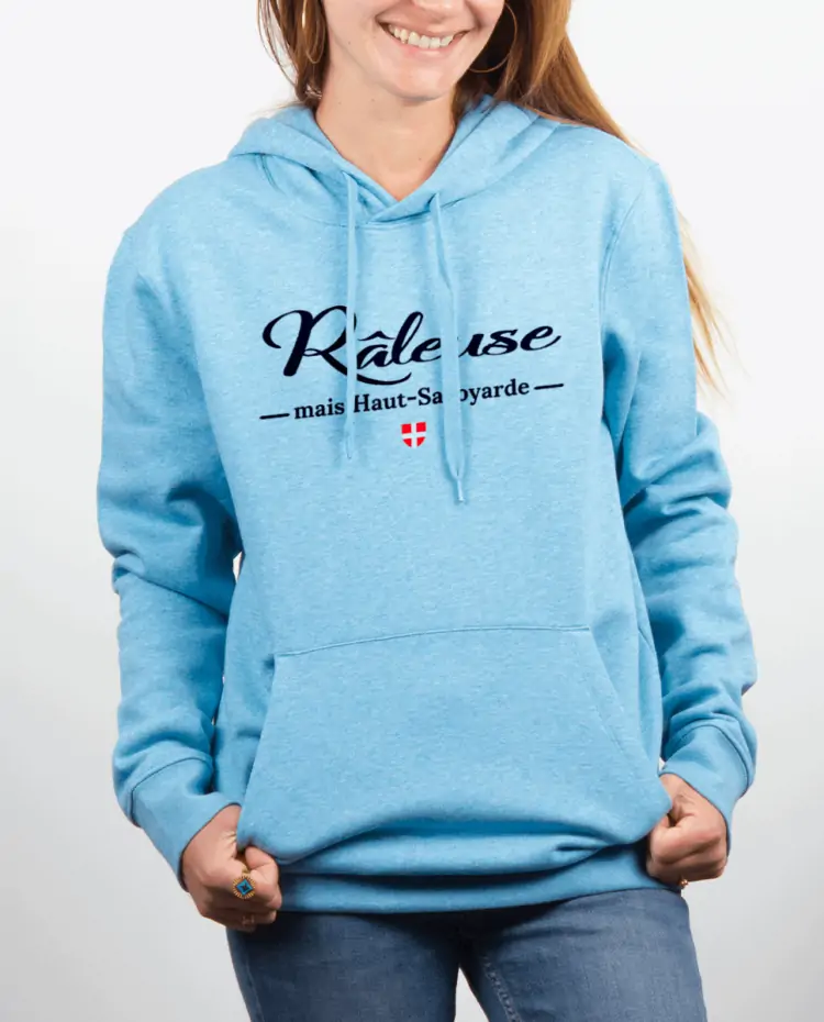 Sweat Femme Bleu Ciel RALEUSE HAUT SAVOYARDE