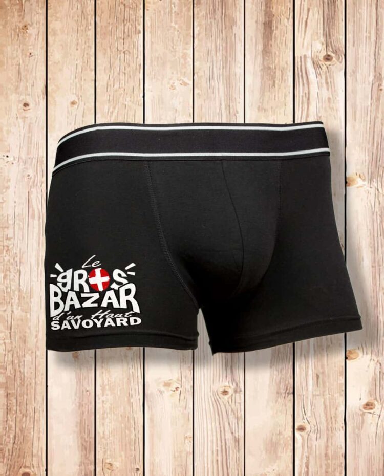 Boxer noir homme le gros bazar dun haut savoyards