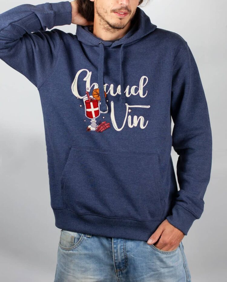 Sweat Bleu chine homme 3