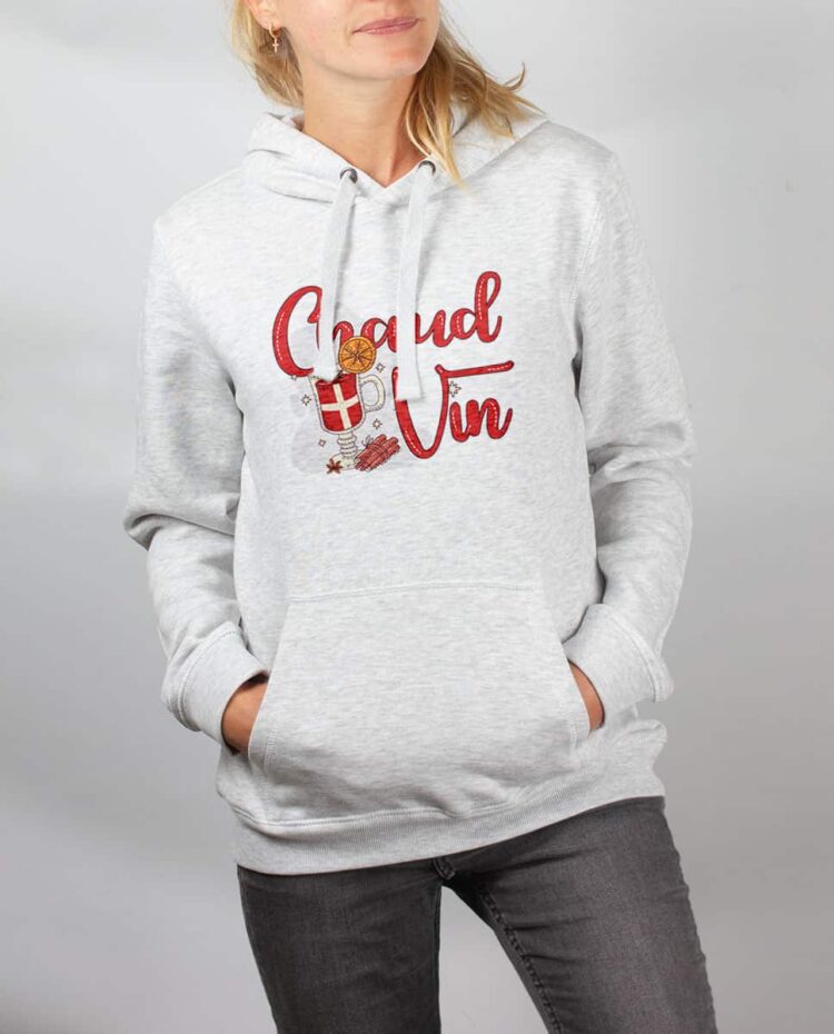 Sweat blanc femme 3