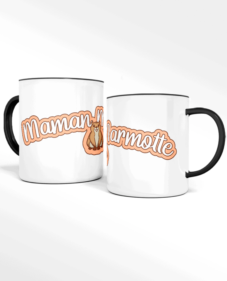 Mug CERAMIQUE Maman Marmotte