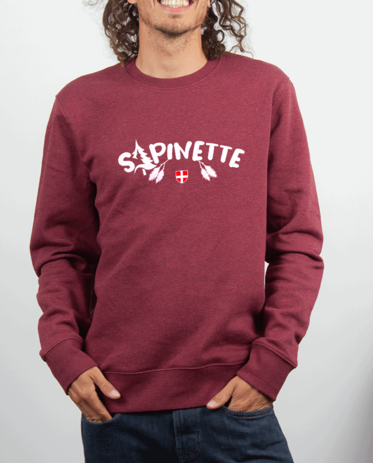 Pull Homme rouge Bordeau SAPINETTE