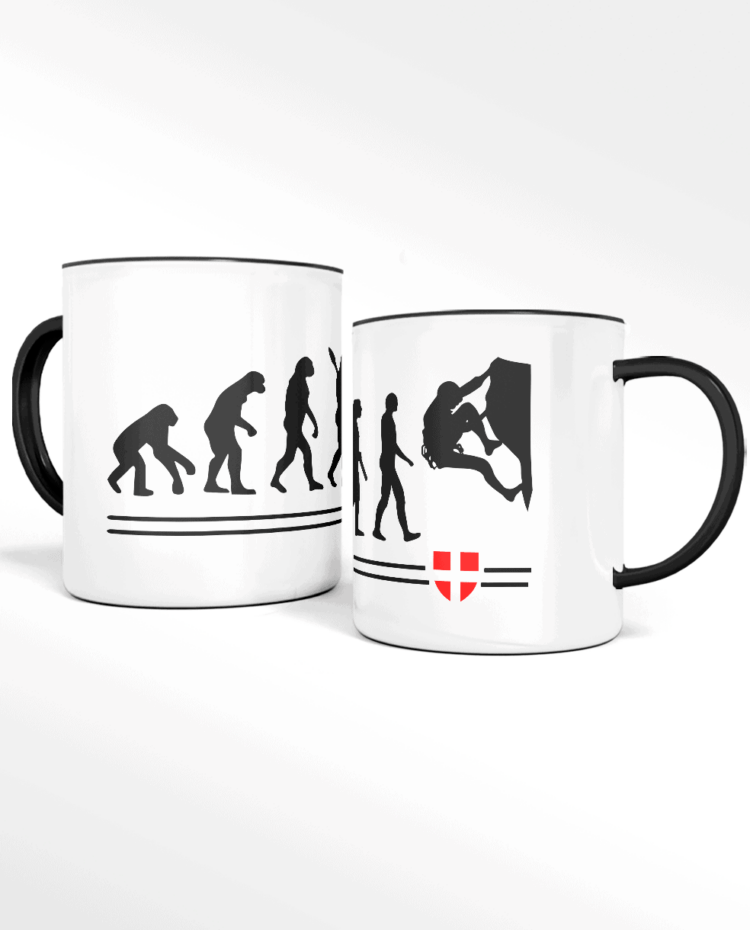 Evolution escalade Mug CERAMIQUE