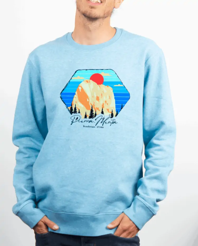 Pull Homme Bleu Ciel PIERRA MENTA
