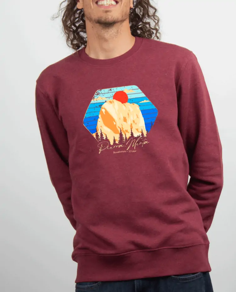 Pull Homme Bordeau PIERRA MENTA