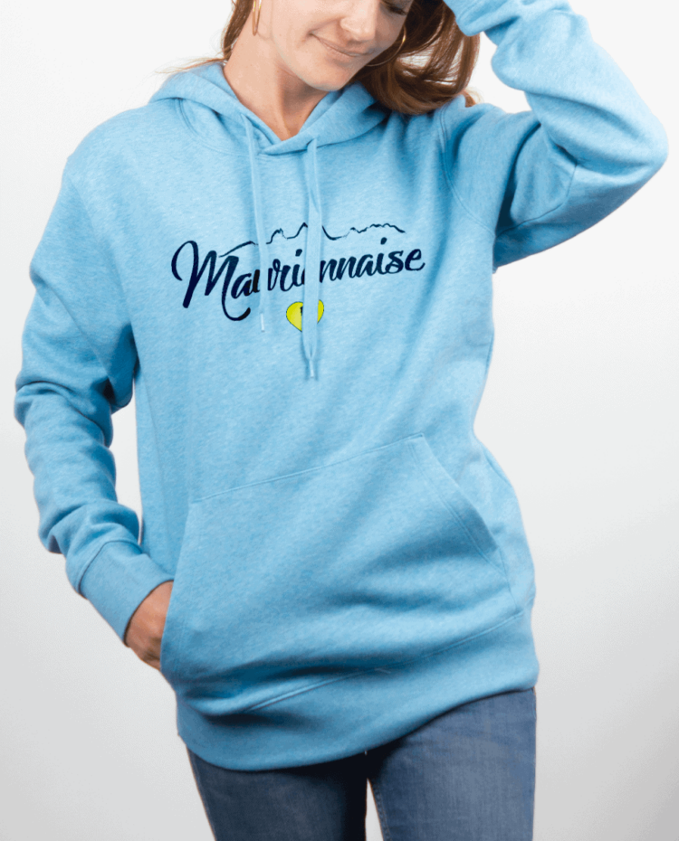 Sweat Femme Bleu Ciel MAURIENNAISE