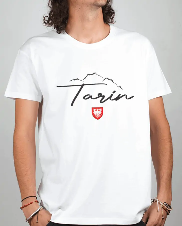 T shirt Homme Blanc Tarin 1