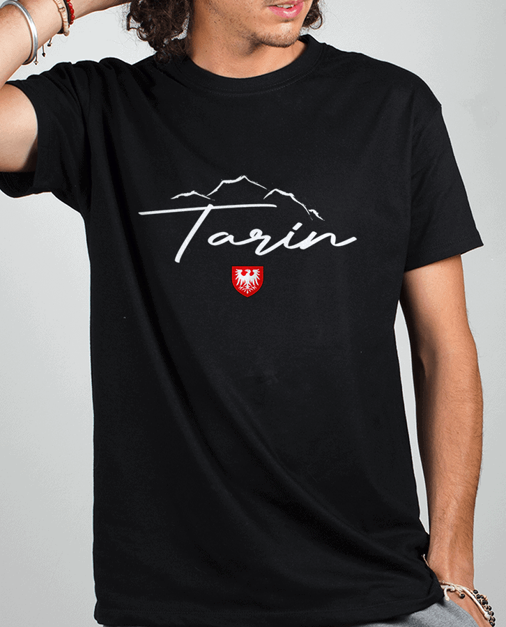 T shirt Homme Noir Tarin 1