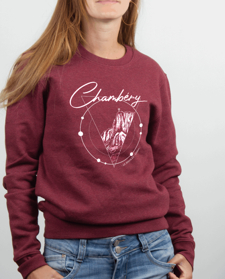 Pull femme Bordeau Chambery le nivolet