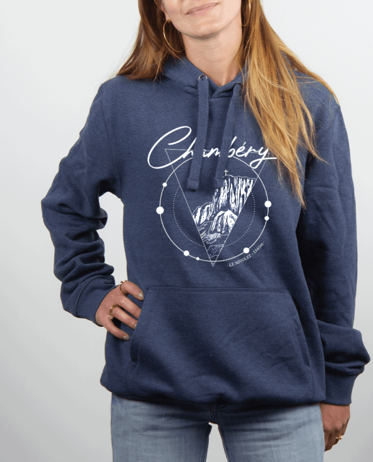 Sweat Femme Bleu Jean Chambery le nivolet