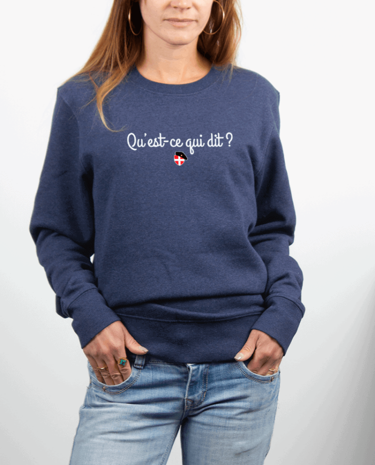 Pull Femme Bleu Jean quest ce qui dit