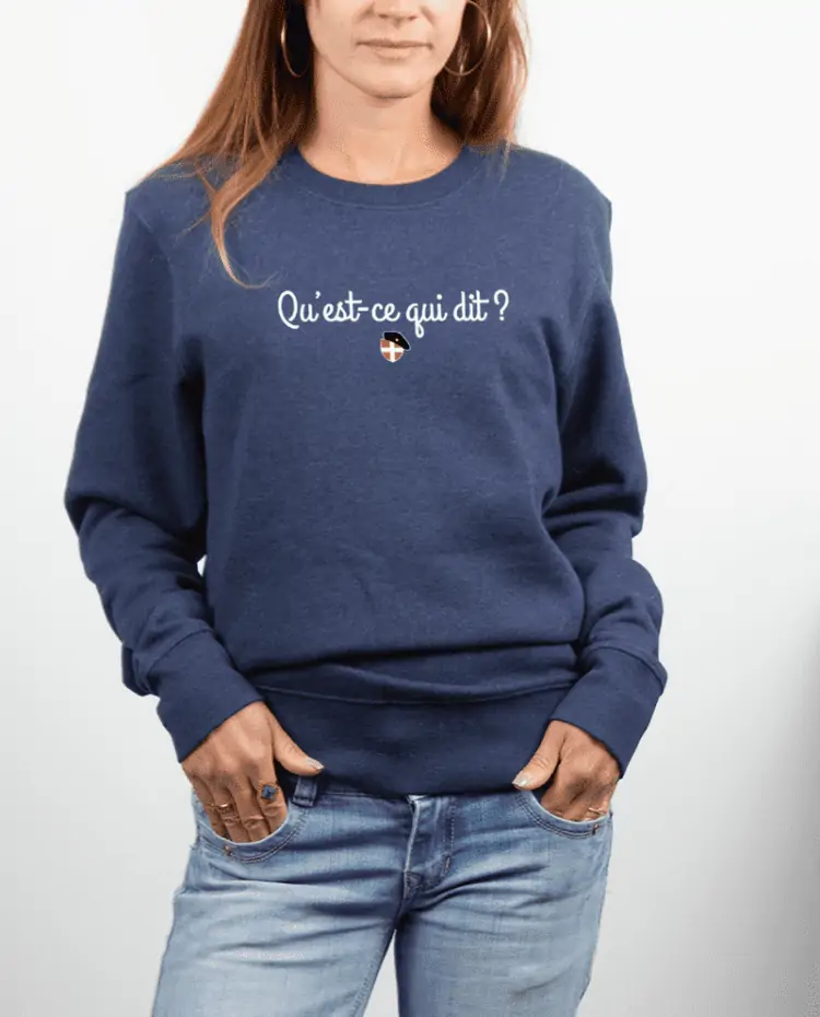 Pull Femme Bleu Jean quest ce qui dit