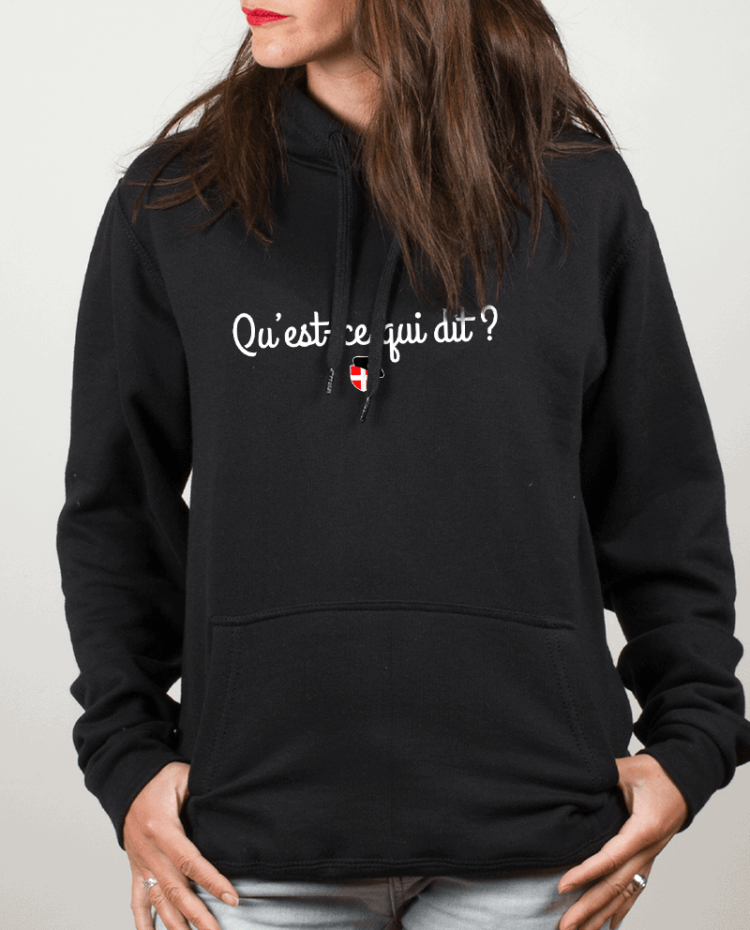 Sweat Femme Noir quest ce qui dit