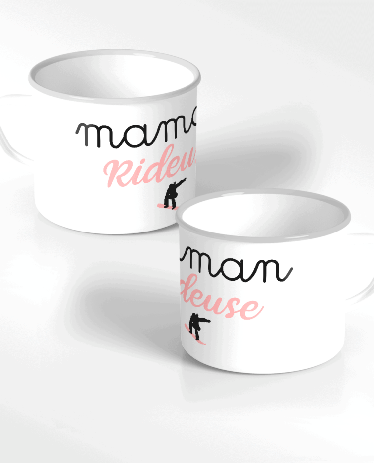 MUG EMAIL maman Rideuse snow