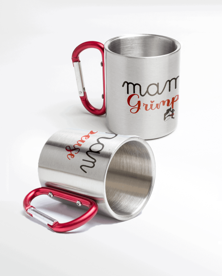 MUG INOX TREK escalade maman grimpeuse