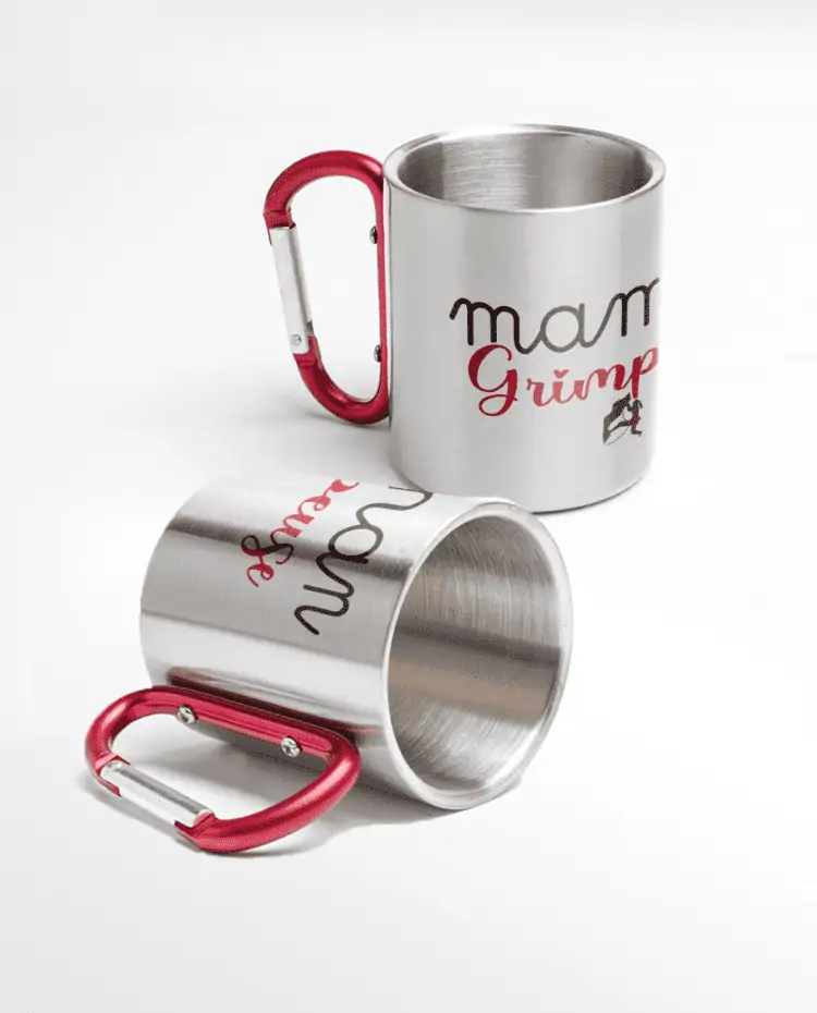 MUG INOX TREK escalade maman grimpeuse