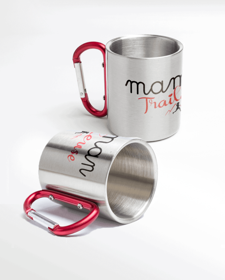 MUG INOX TREK maman traileuse