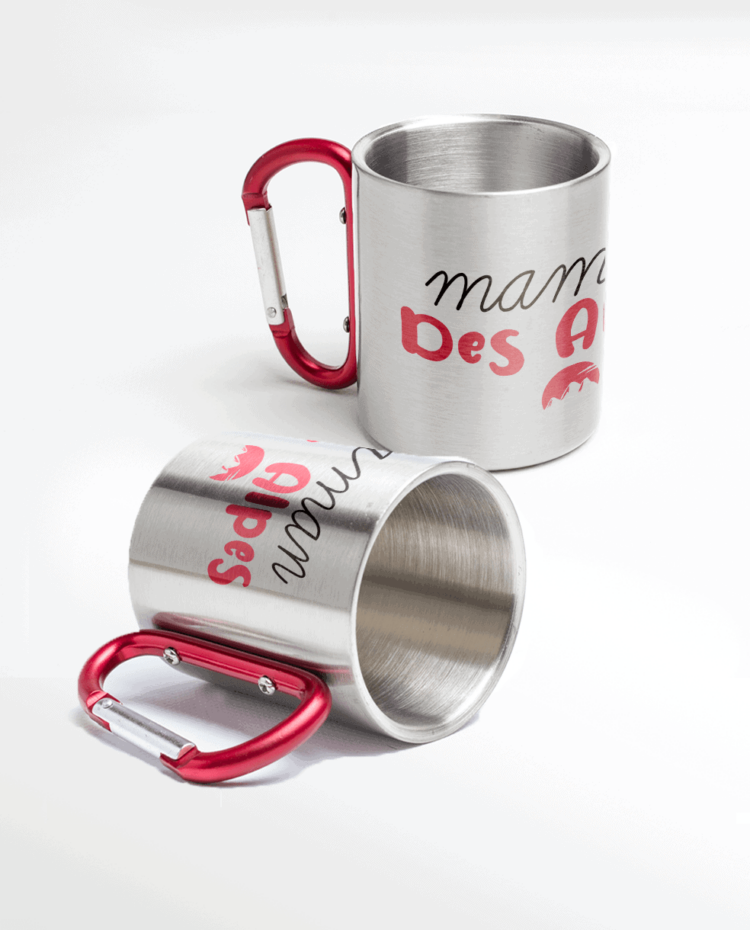 MUG INOX TREK montagne maman des alpes