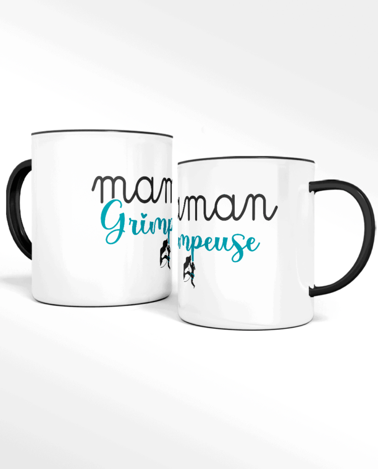 Mug CERAMIQUE escalade maman grimpeuse