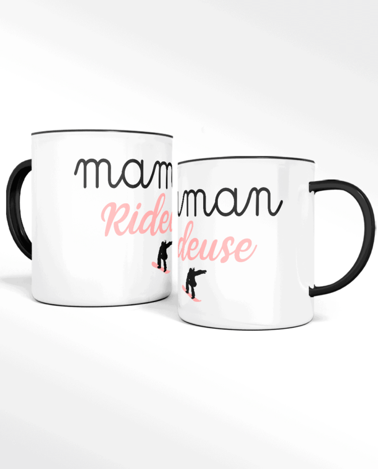 Mug CERAMIQUE maman Rideuse snow