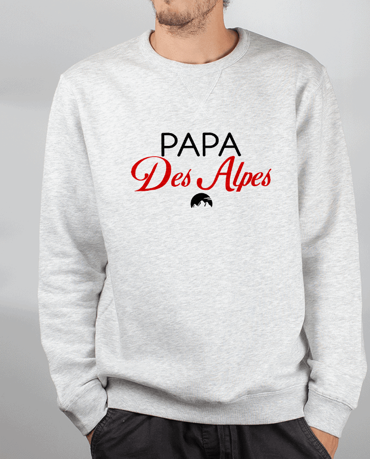 Les Savoyards - PULL HOMME : PAPA DES ALPES