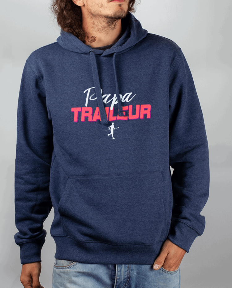 Sweat Homme Bleu Jean Papa traileur