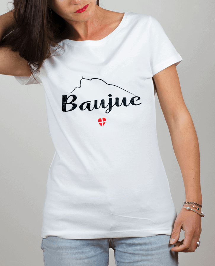 T shirt Femme Blanc baujue