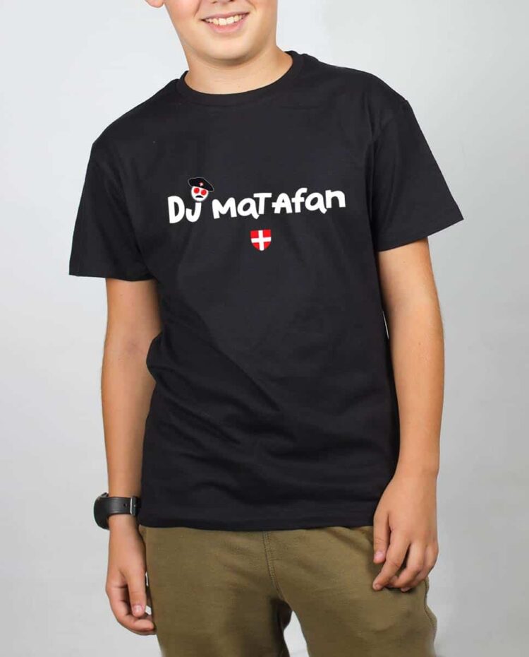 T SHIRT ENFANT : DJ MATAFAN