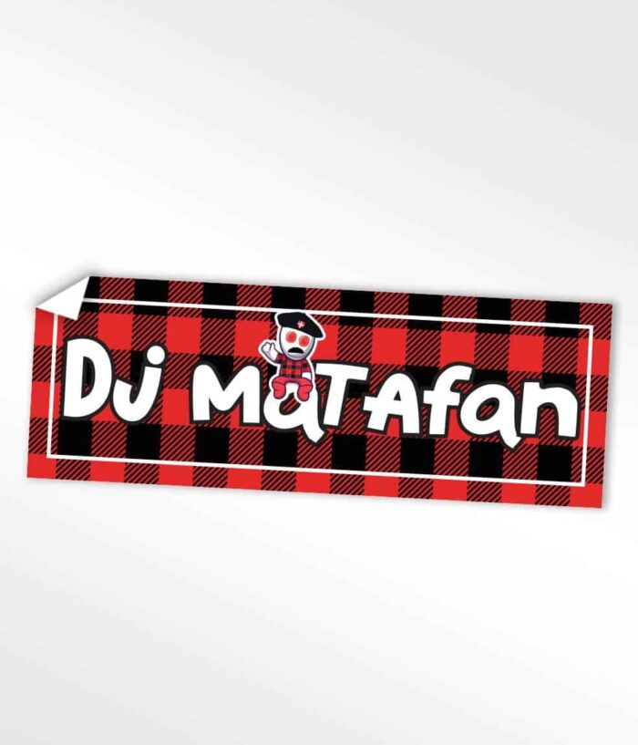 Stickers autocollant les savoyards DJ MARAFAN