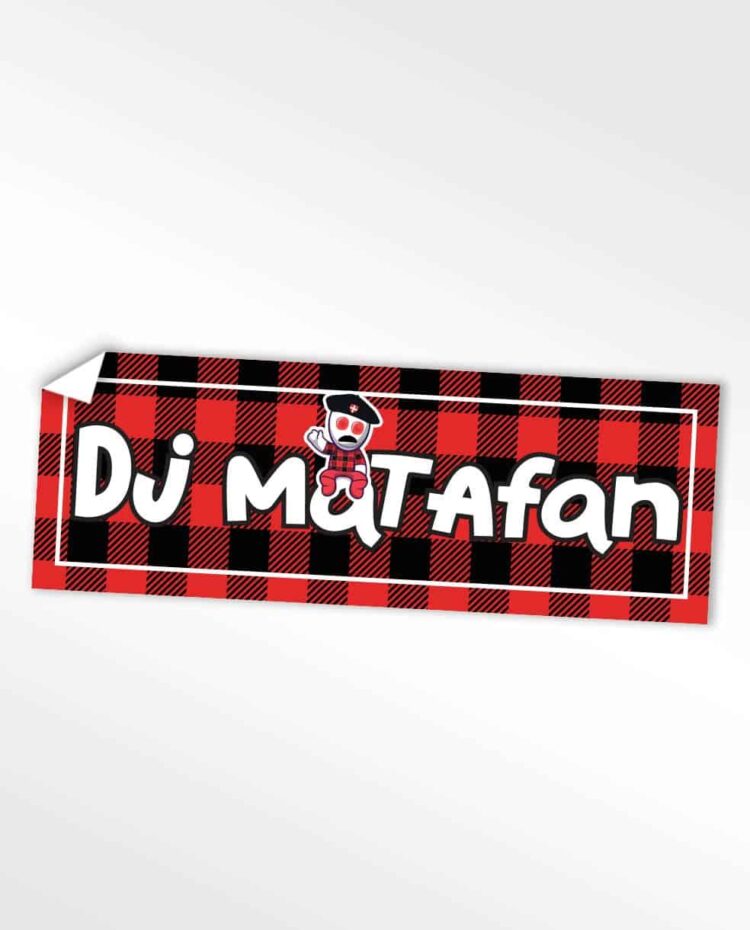 Stickers autocollant les savoyards DJ MARAFAN