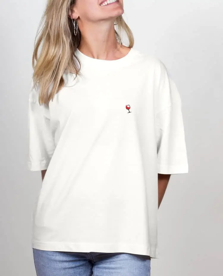 les savoyards t shirt Oversize Femme blanc