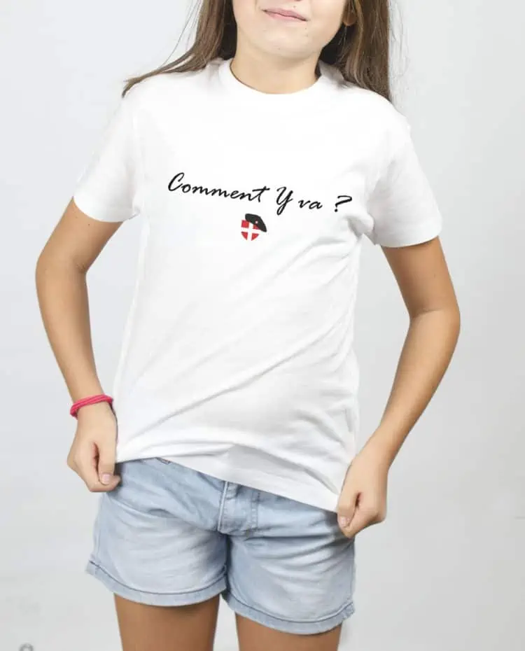 T SHIRT FILLE BLANC DJ MATAFAN comment y va