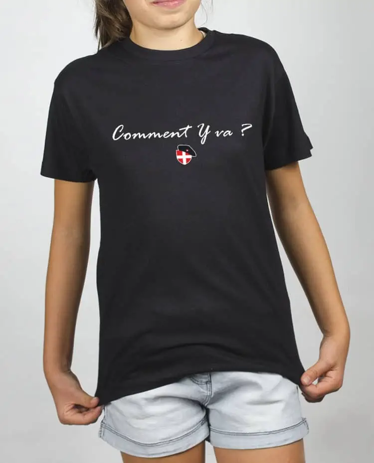 T SHIRT FILLE NOIR DJ MATAFAN comment y va