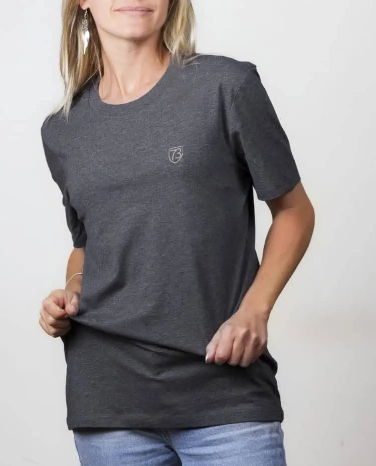 T shirt femme anthracite73