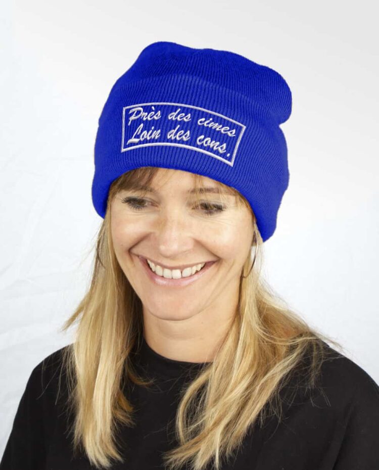 Bonnet Femme BLEU cimes