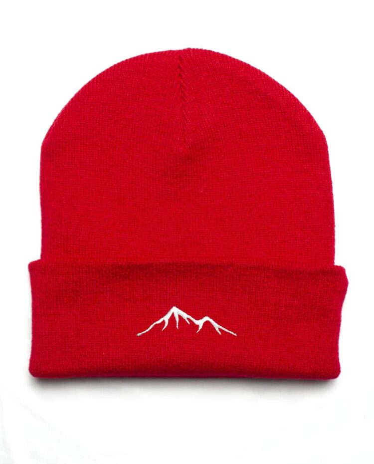 Bonnet rouge face MONTAGNE