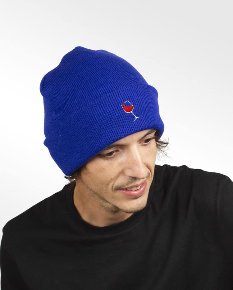 bonnet homme BLEU VIN 1