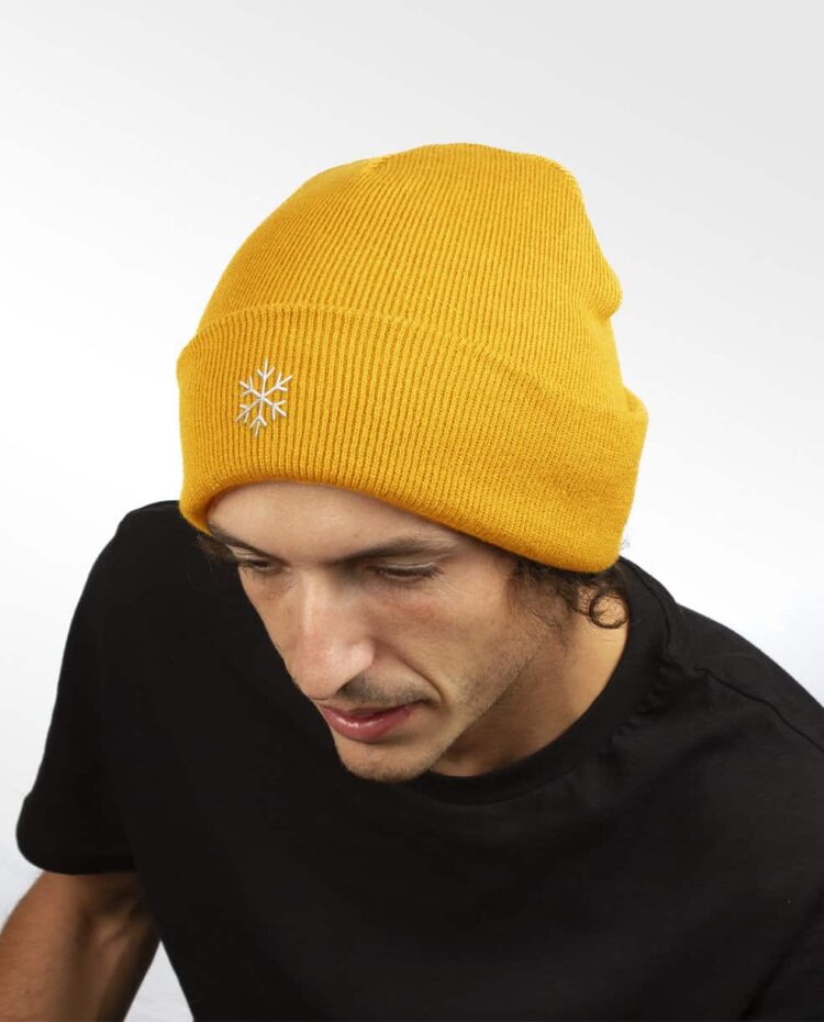 bonnet homme GOLD etoile de neige